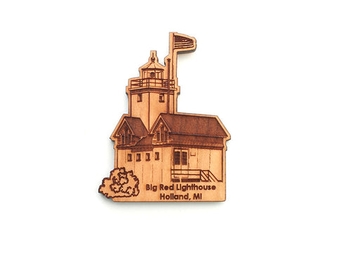 Home & Co Big Red Custom Magnet - Nestled Pines