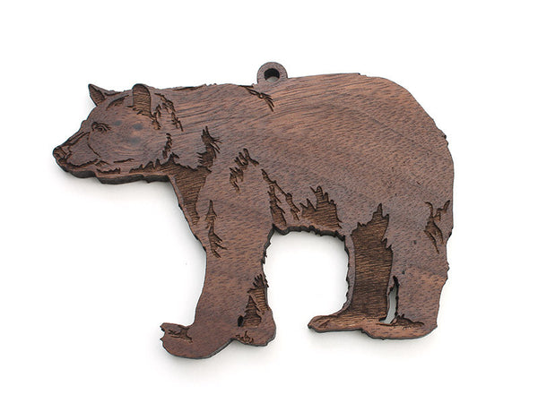 Black Bear Ornament - Nestled Pines