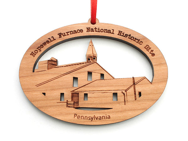 Hopewell Furnace NHS Custom Ornament - Nestled Pines