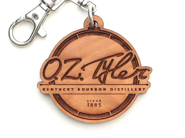 O.Z. Tyler Kentucky Bourbon Distillery Logo Key Chain