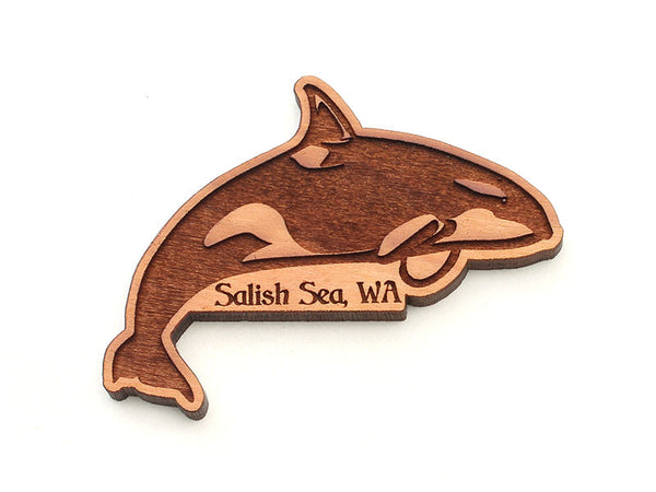 Port Book and News Orca Magnet