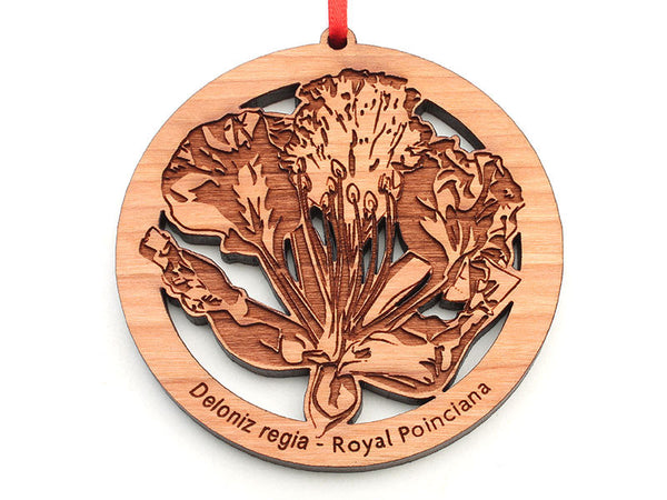 Royal Poinciana Flower Ornament