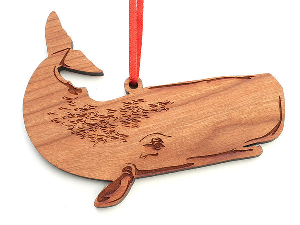 Sperm Whale Ornament - Nestled Pines