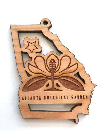 Atlanta Botanical Garden Logo Ornament