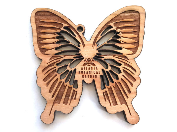 Mountain Swallowtail Butterfly Ornament with Logo Imprint