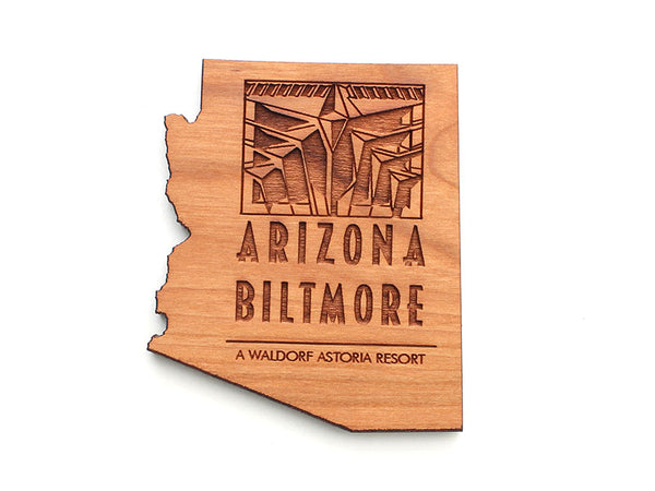 KSL Resorts Arizona Biltmore State Cut Out Magnet