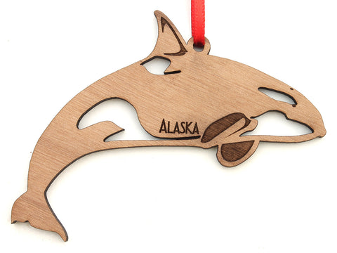 Alaska Orca Killer Whale Ornament