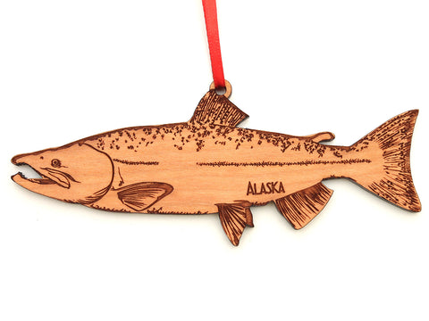 Alaska Salmon Ornament