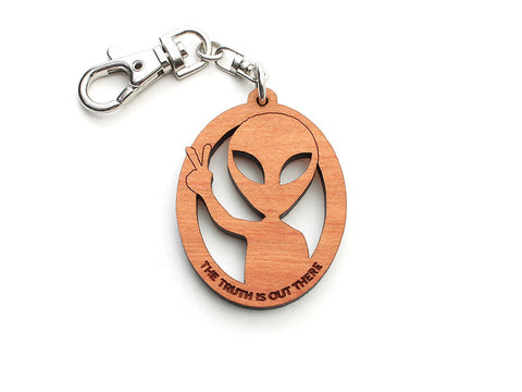 SETI The Truth is Out There Alien Key Chain - Nestled Pines