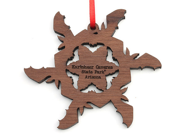 Kartchner Caverns Bat Flake Custom Ornament (LOOSE) - Nestled Pines