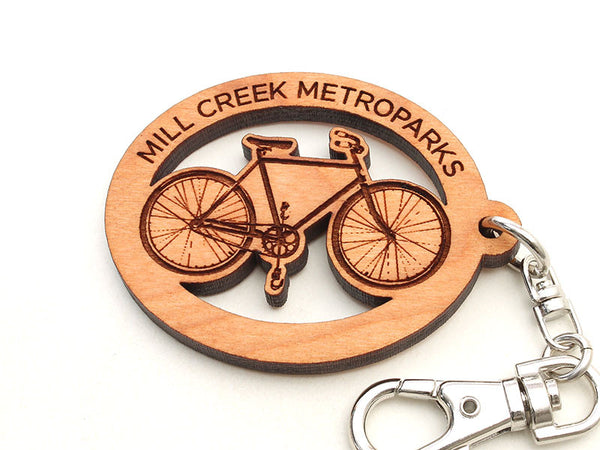 Mill Creek Bike Key Chain