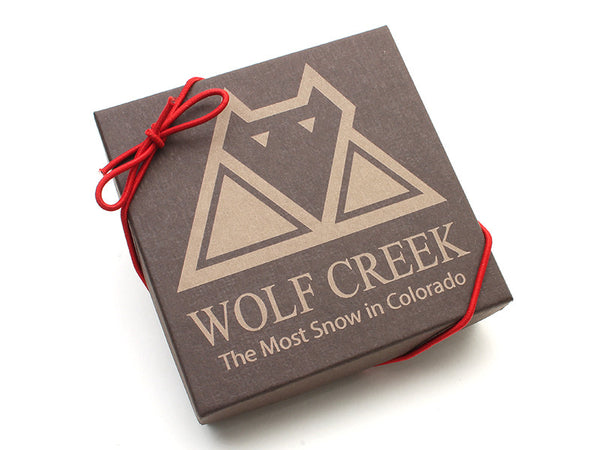 Wolf Creek Skier Snowflake Gift Box - Nestled Pines - 2