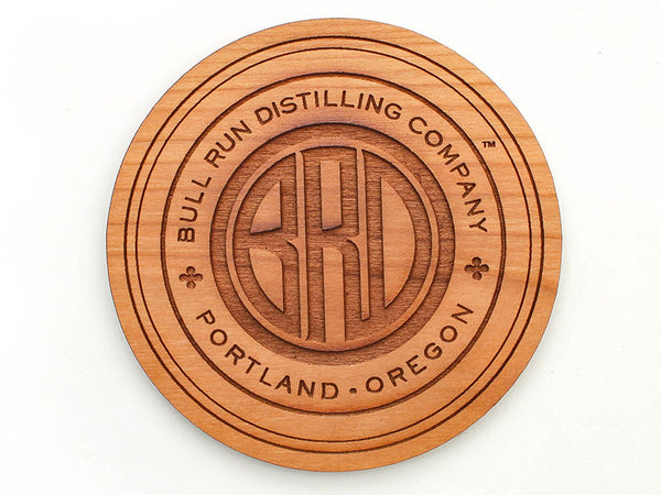Bull Run Distillery Logo Coaster Set of 4
