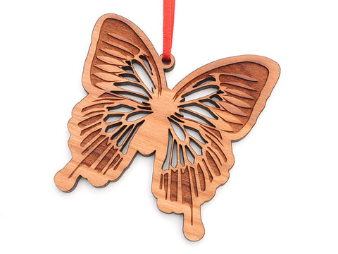 Blue Mountain Swallowtail Butterfly Ornament - Nestled Pines
