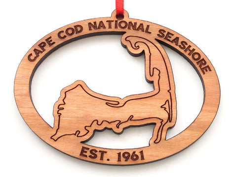 Cape Cod National Sea Shore Oval Ornament