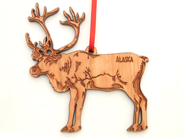 Alaska Caribou Ornament