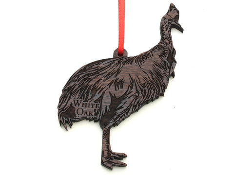 White Oak Conservation Cassowary Ornament