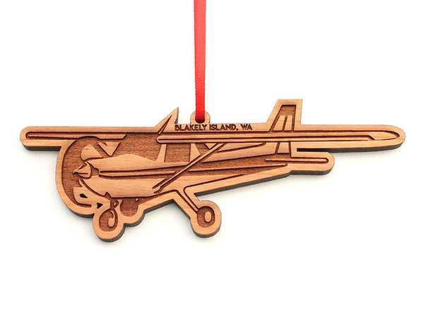 Blakely Island Cessna Airplane Ornament