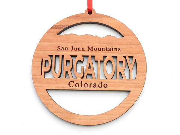 Purgatory Circle Text Ornament