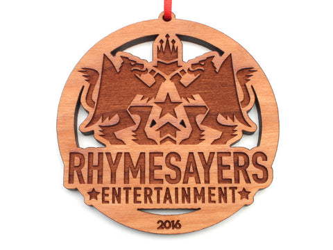 Rhymesayers Entertainment Circle Logo Ornament - Nestled Pines