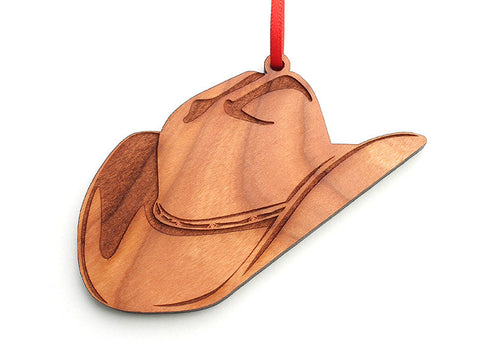 Cowboy Hat Ornament - Nestled Pines