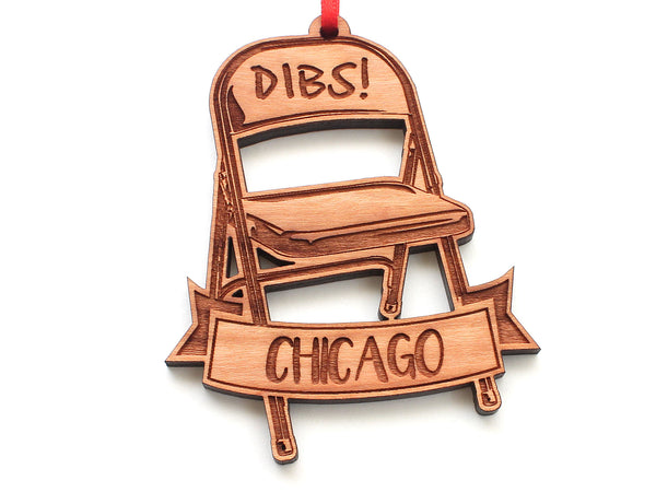 No Parking Chair Chicago Ornament
