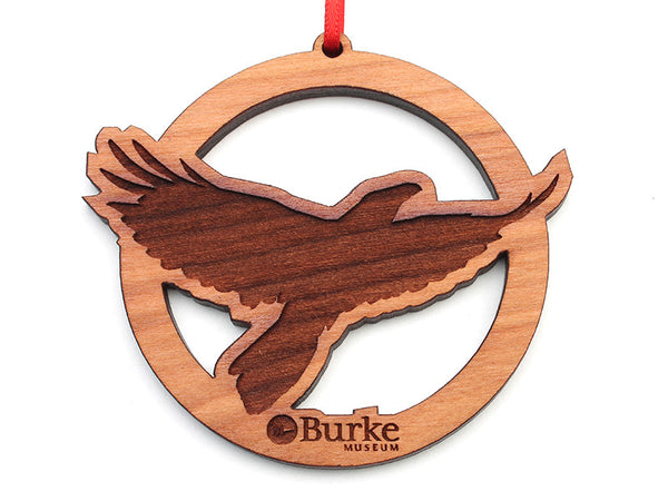 Burke Museum Eagle Circle Custom Ornament - Nestled Pines