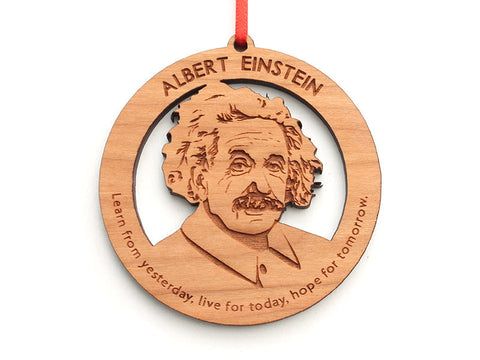 Albert Einstein Ornament - Nestled Pines