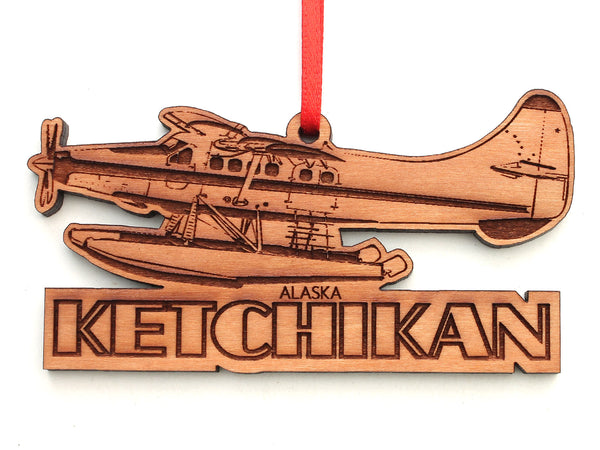 Tongass Trading Detailed Float Plane Ketchikan Ornament