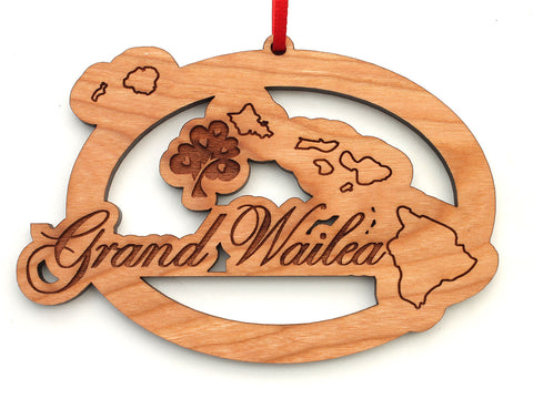 KSL Resorts Grand Wailea Hawaii Logo Ornament