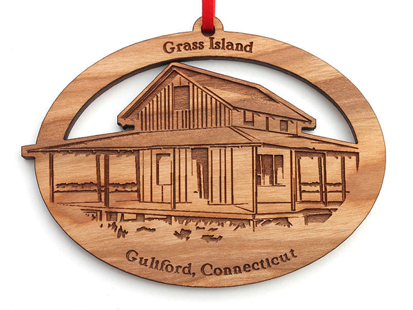 Page Hardware Grass Island Oval Ornament