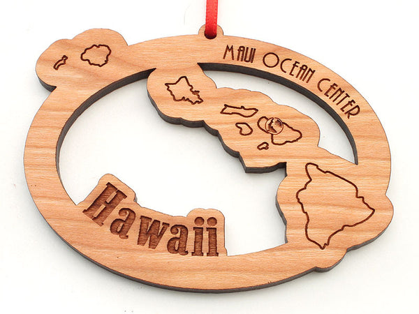 Maui Ocean Center Hawaiian Island Ornament