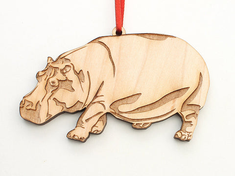 Hippopotamus Ornament - Nestled Pines