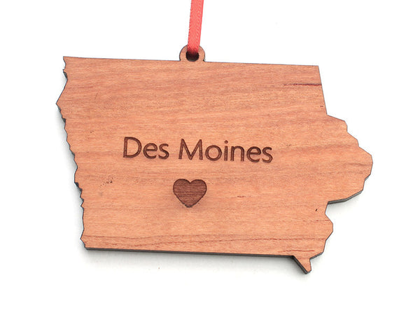 Iowa State Ornament - Nestled Pines