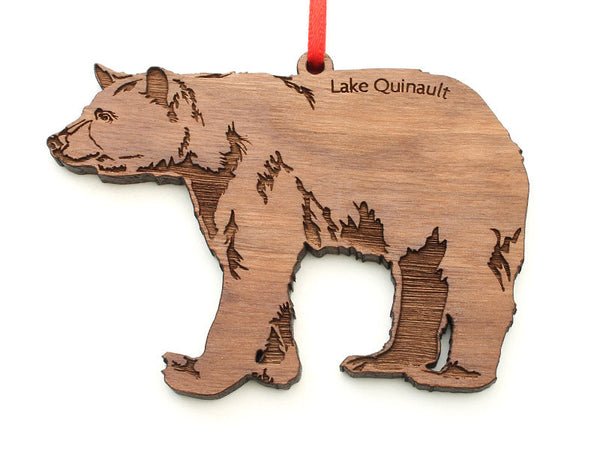Olympic National Park Lake Quinault Black Bear Ornament
