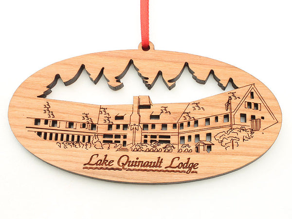 Olympic National Park Lake Quinault Lodge Ornament Gift Box