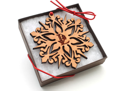 Legend Logo Alt Snowflake A Gift Box