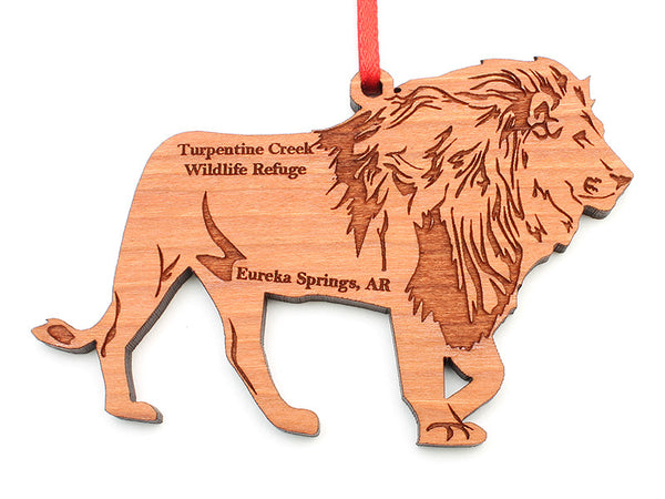 Turpentine Creek Lion Ornament