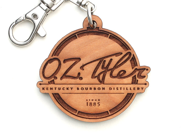 O.Z. Tyler Kentucky Bourbon Distillery Logo Key Chain