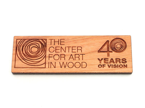 Center for Art in Wood Logo Magnet