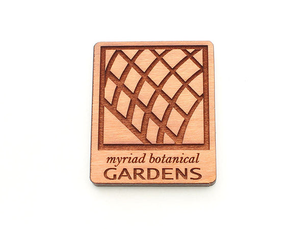 Myriad Botanical Gardens Logo Magnet