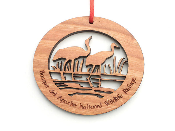 Bosque Logo Ornament - Nestled Pines