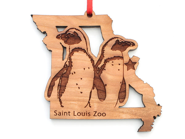 Missouri State Penguin Insert Ornament