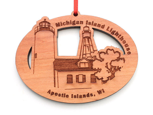 Good Earth Outfitters Michigan Island Light Ornament - Nestled Pines