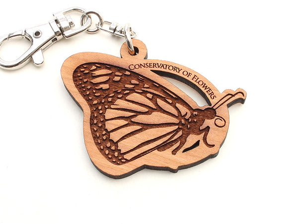 Conservatory of Flowers Monarch Butterfly Key Chain