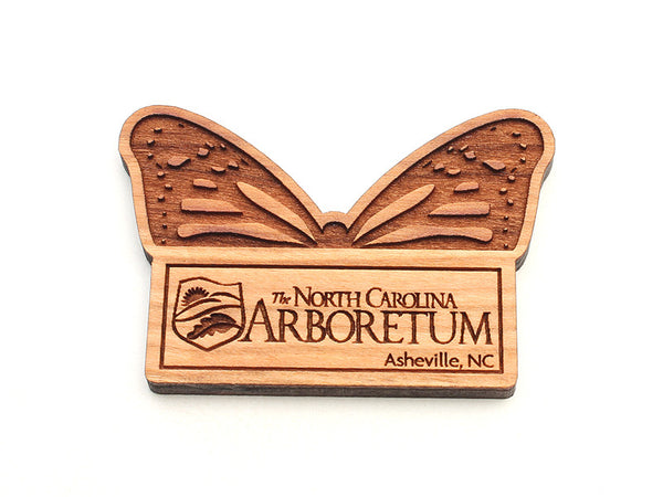 North Carolina Arboretum Monarch Logo Custom Magnet