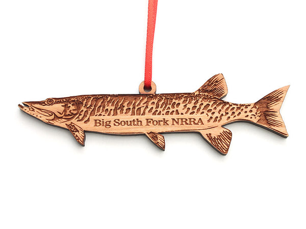 Big South Fork Muskie Ornament - Nestled Pines