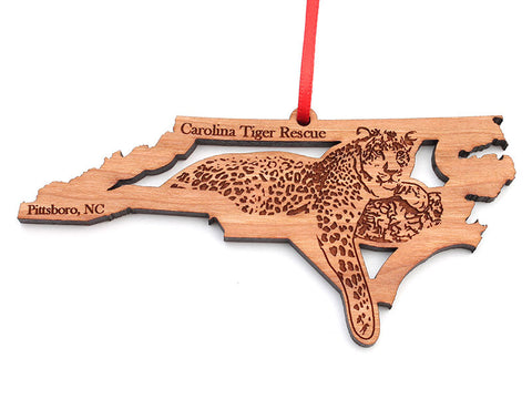 Carolina Tiger Rescue North Carolina Leopard Insert Ornament