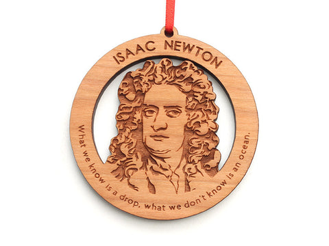 Isaac Newton Ornament - Nestled Pines