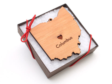 Taste of Toledo Columbus Ohio Ornament - Nestled Pines